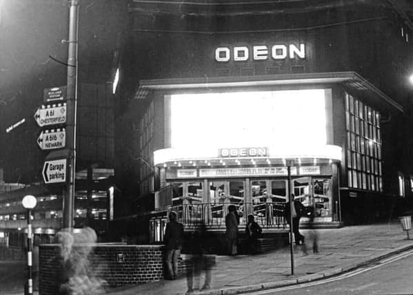 Sheffield Odeon Cinema, Flat Street in 1971 - it is now a bingo hall