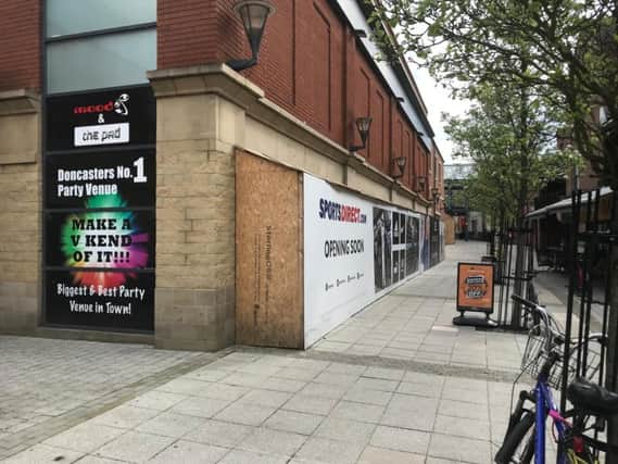 Sports Direct and USC are due to move into the empty unit. Picture: George Torr