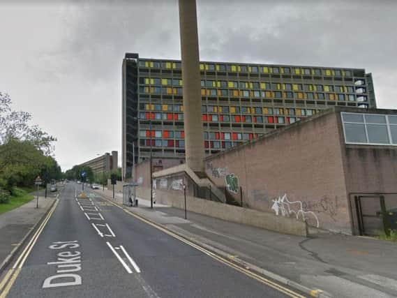 A shooting was reported near Park Hill flats in Sheffield last night