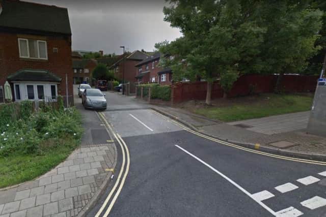 A man and woman were shot at in Sheffield last night