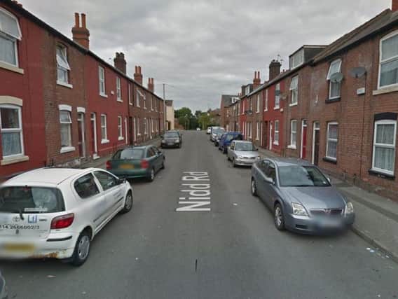 Thieves struck on Nidd Road, in Sheffield (photo: Google)