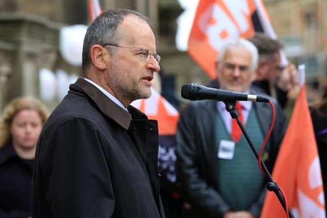 Paul Blomfield MP said it was important to keep fighting for workers' rights