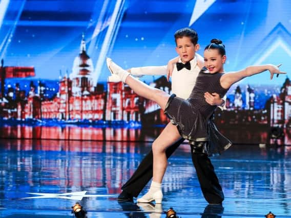 Lexie and Christopher wowed the Britain's Got Talent judges this weekend (Picture: Tom Dymond/SYCO/Thames)