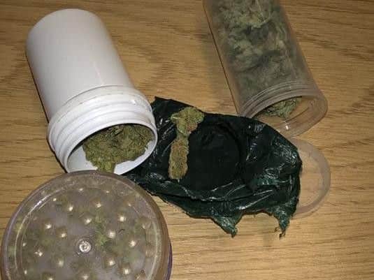 Police seized cannabis from a male following a crackdown on drugs (Picture: Sheffield North East NHP)