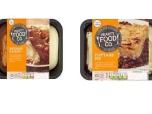Meals recalled by Tesco