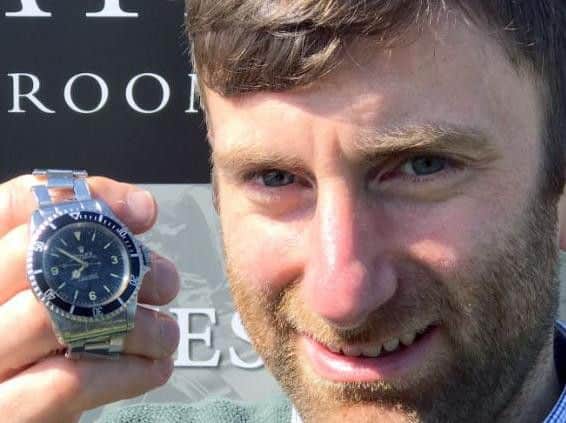 A watch bought in Doncaster could sell for 120,000 when it goes under the hammer