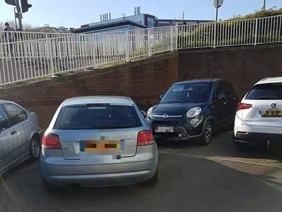 Cars parked in Sheffield