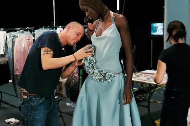 A still from McQueen, the new documentary about the late fashion designer Alexander McQueen