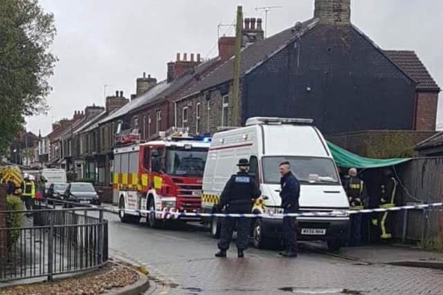 A police drug raid is underway in Mexborough this morning