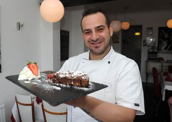 Head chef Antonio Buscemi at La Dolce Vita.