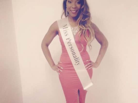 Rochelle Barrett pictured at the Miss Caribbean competition in 2016.