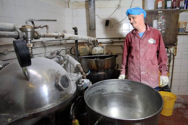 Made in Sheffield - Maxons Sweets, Bradbury Street. Pictured is John Burton. Picture: Chris Etchells