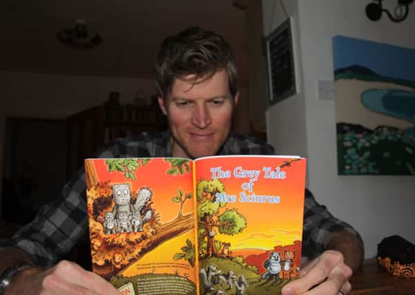 Author Colin Bonnington's first children's book