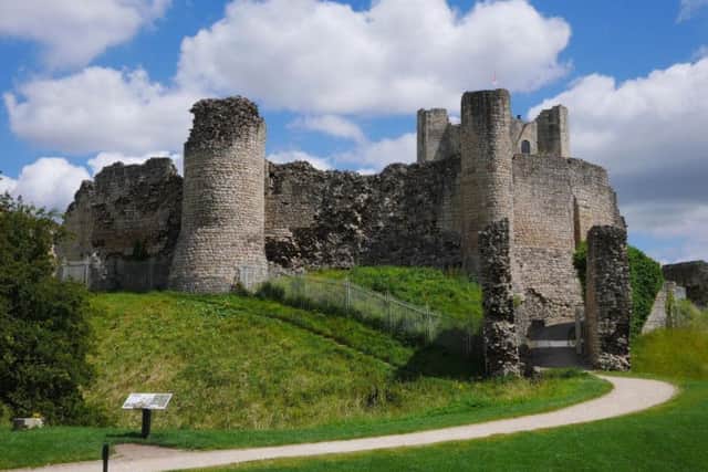 The incident took place in the grounds of Conisbrough castle.