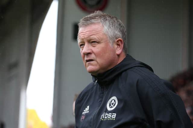 Chris Wilder's side was chasing a play-off place until last weekend: Simon Bellis/Sportimage