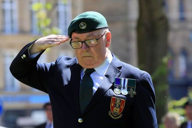 HMS Sheffield D80 Memorial Service held at Sheffield Cathedral on Sunday 6th May 2018. Picture: Chris Etchells