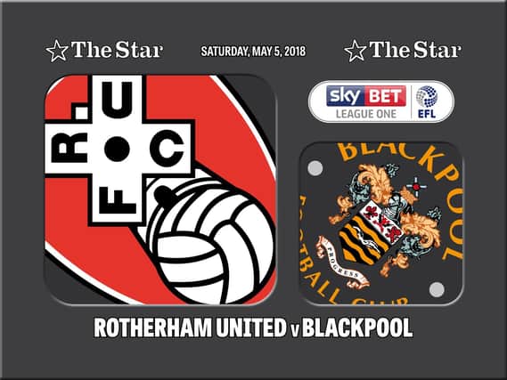 Rotherham United v Blackpool