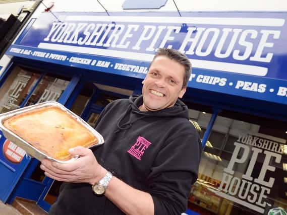 Yorkshire Pie House owner, Andy Milner, says he is 'satisfied' with Rovers' response to the incident