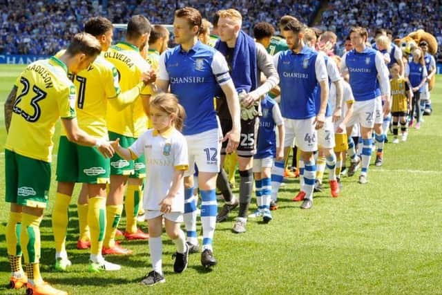 Glenn Loovens led out Sheffield Wednesday for the final time on Sunday