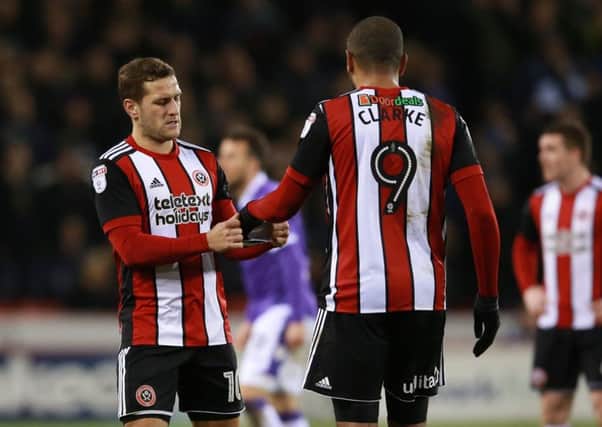 No front two in the Championship produced more goals than Billy Sharp or Leon Clarke last season: Simon Bellis/Sportimage