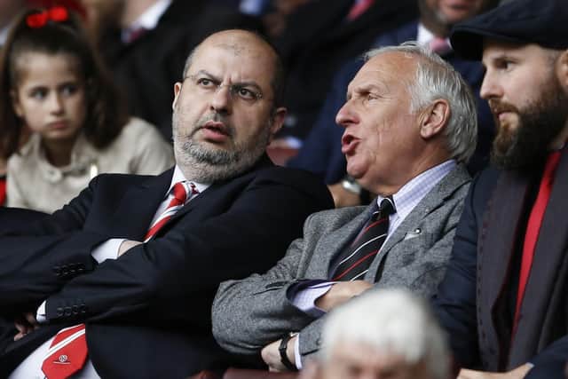 United's co-owners Prince Abdullah and Kevin McCabe