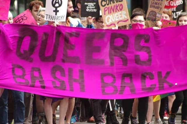 Last year's Pride march in Sheffield.