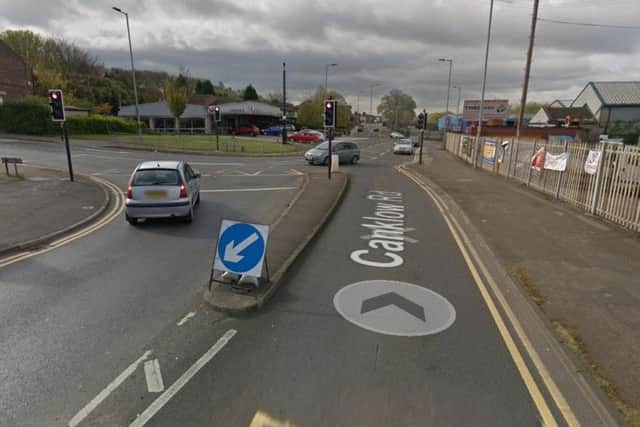 Armed officers were called to Canklow Road earlier today (Credit: Google)