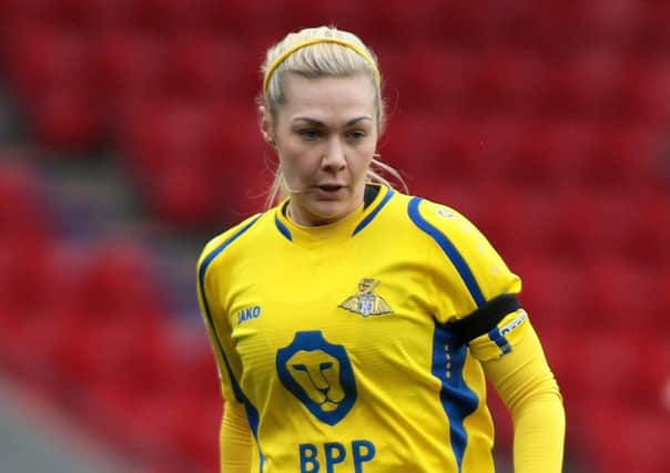 Emily Simpkins scored in the 2-1 win at Sheffield on Wednesday night.