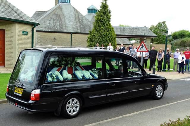 Funeral of John 'Nosh' Ronie - Credit: VolvoTuning