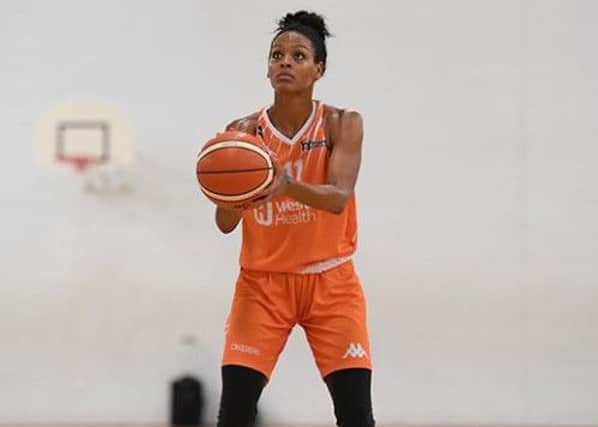 Sheffield Hatters' Gianna Woods who had been in the first two weeks of WBBL's All Star 5.