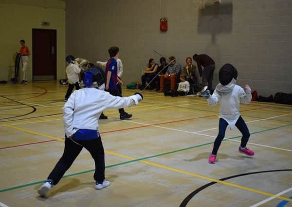 Fencing feature - Sheffield Buccaneers