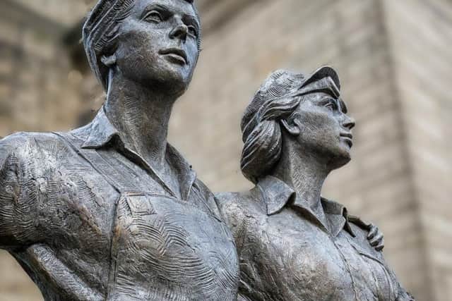 Women of Steel, by sculptor Martin Jennings, won a prize in 2016