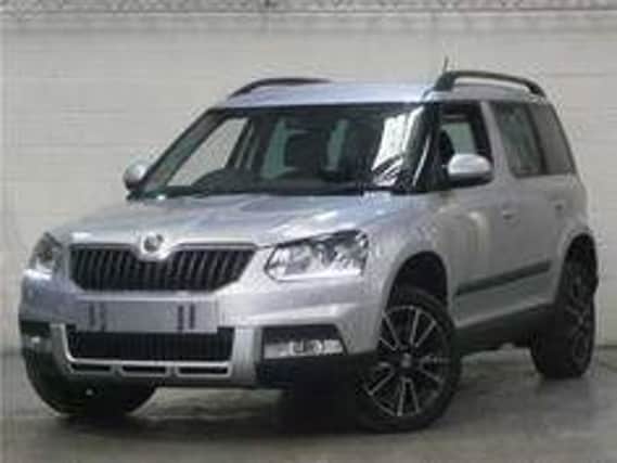 A Skoda Yeti like this was stolen in the S13 area of Sheffield