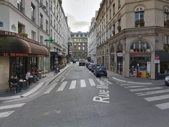 Rue Monsigny, Paris. Picture: Google.
