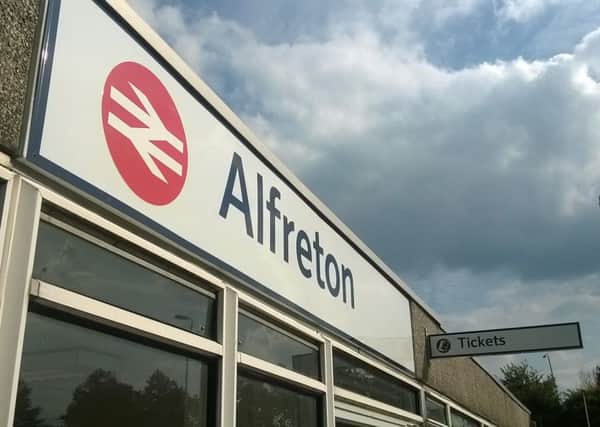 Alfreton train station.