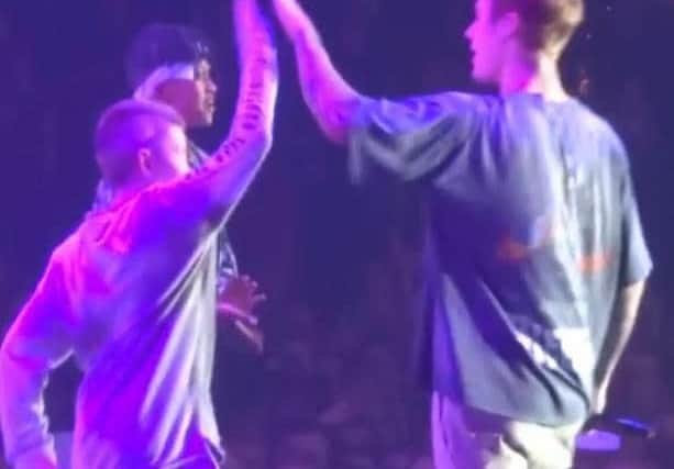 Ashton was chosen to dance on stage with Justin Bieber in the Sheffield during his Purpose tour in 2016