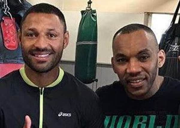Kell Brook and Junior Witter
