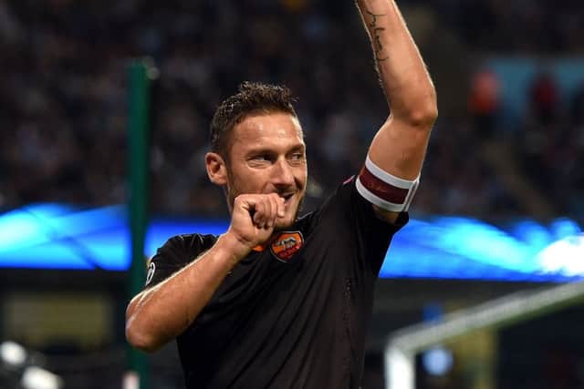 Roma legend Francesco Totti: Martin Rickett/PA Wire.