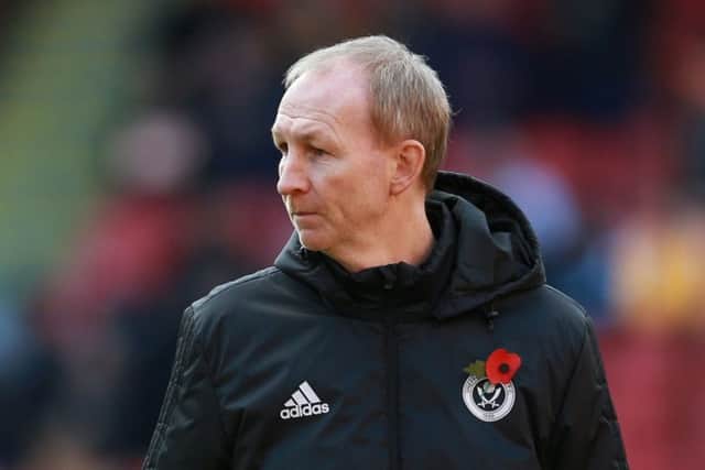 Alan Knill, Chris Wilder's assistant manager: Simon Bellis/Sportimage