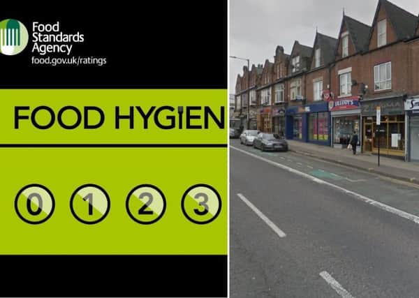 We reveal the latest food hygiene ratings for London Road