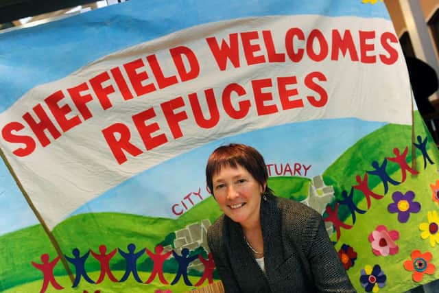 Sarah Eldridge, of City of Sanctuary Sheffield