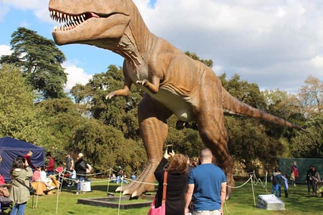 Huge life size prehistoric creatures set to rock up t Sheffield Norfolk Heritage Park