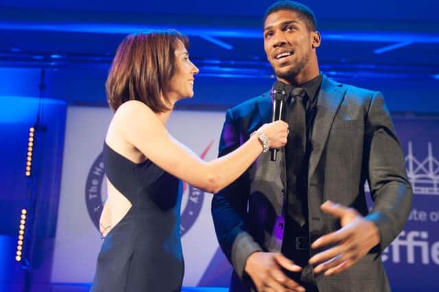 Anthony Joshua was one of the stars of last year's event