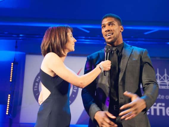 Anthony Joshua was one of the stars of last year's event