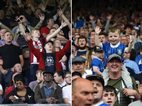 Sheffield United and Sheffield Wednesday were amongst the best supported clubs in the Championship in the season just gone