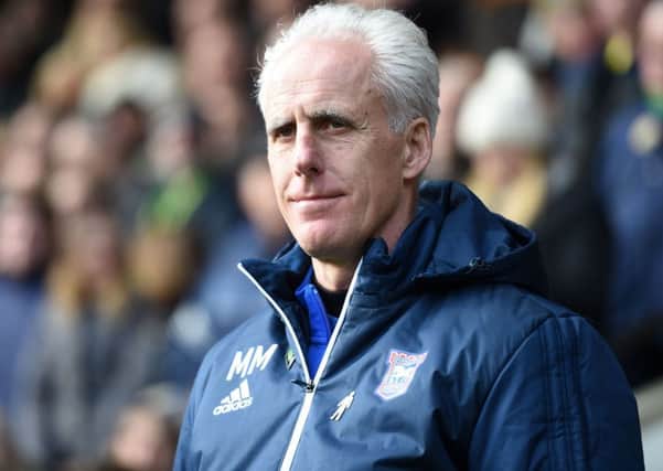 Former Ipswich Town manager Mick McCarthy