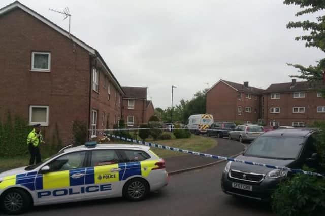 A man was stabbed to death in a flat in Tannery Close, Woodhouse