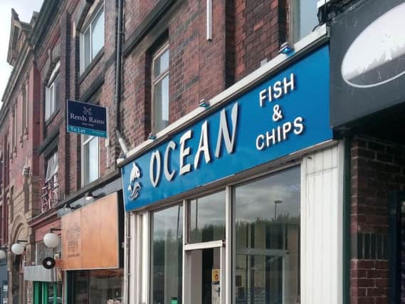 Ocean Fish and Chips on Chesterfield Road, in Heeley