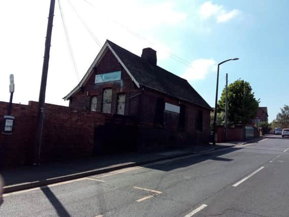 Just the ticket: This redundant railway station office will be converted to a new home on a disabled living complex.