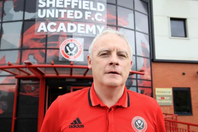 Lee Walshaw, general manager of Sheffield United Ladies.